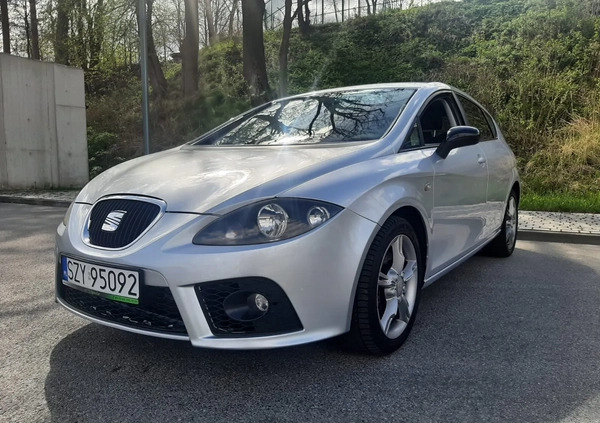 Seat Leon cena 22700 przebieg: 216000, rok produkcji 2008 z Żywiec małe 379